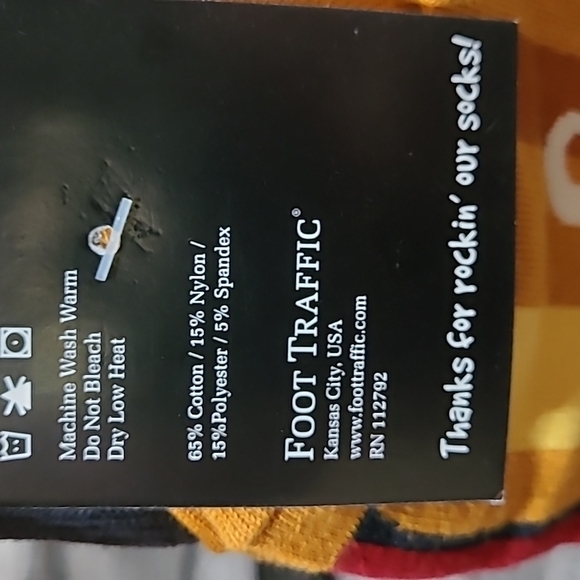 MMM BEER THEMED NOVELTY CREW SOCK - Picture 3 of 6